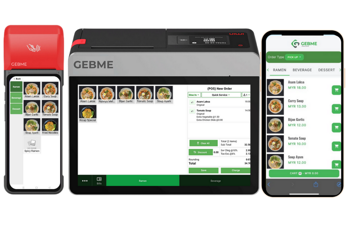 interface for gebme pos in sarawak